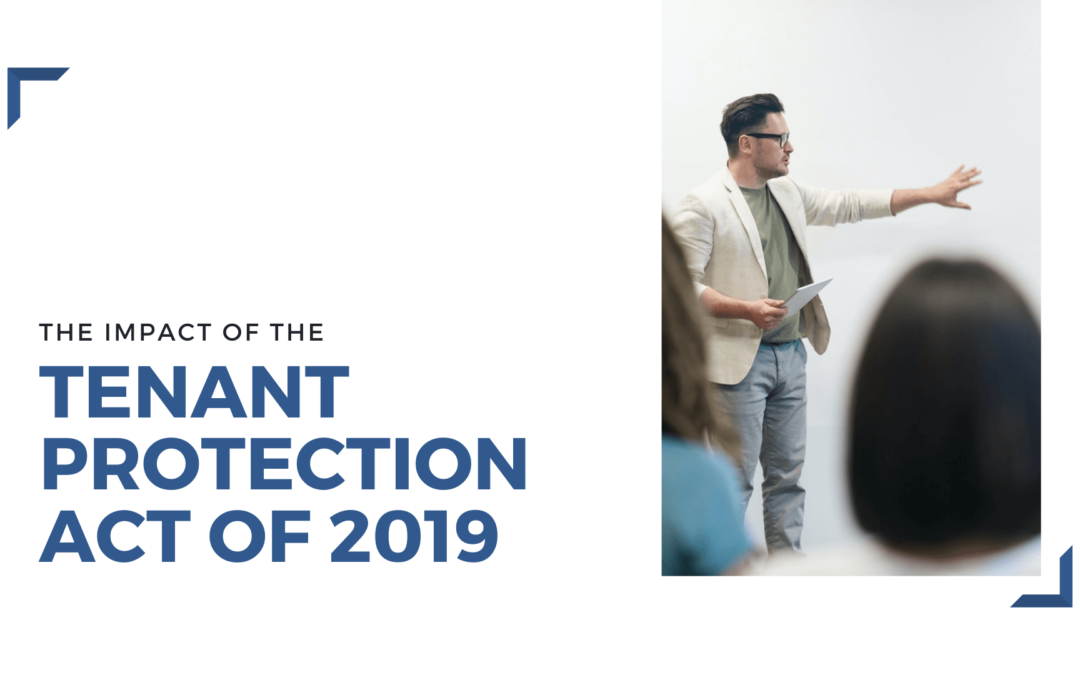 The Impact of the Tenant Protection Act of 2019 on San Mateo Landlords